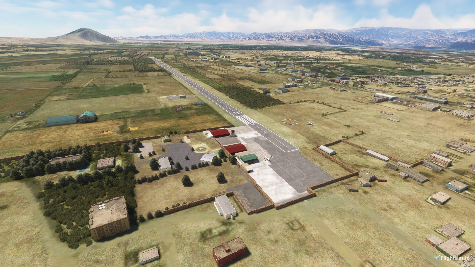 Las Dunas Aerodrome in Ica